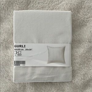 IKEA-Gurli White Pillow Cover